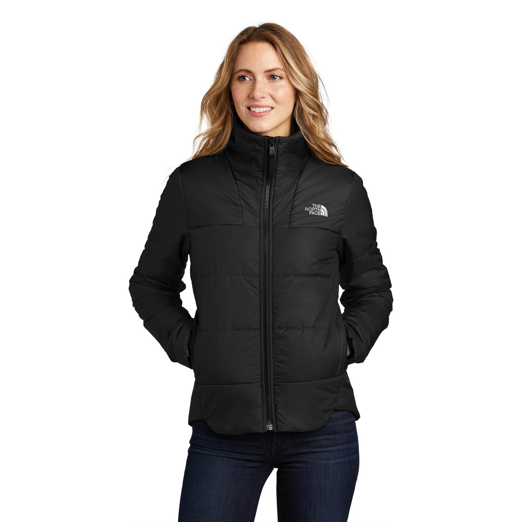The North Face-The North Face® Women's Chest Logo Everyday Insulated Jacket NF0A7V6K-MedTech-2